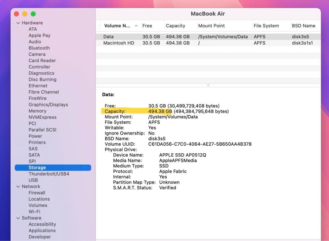 @hiro0403 – MacBook Air M1 2020 512GB