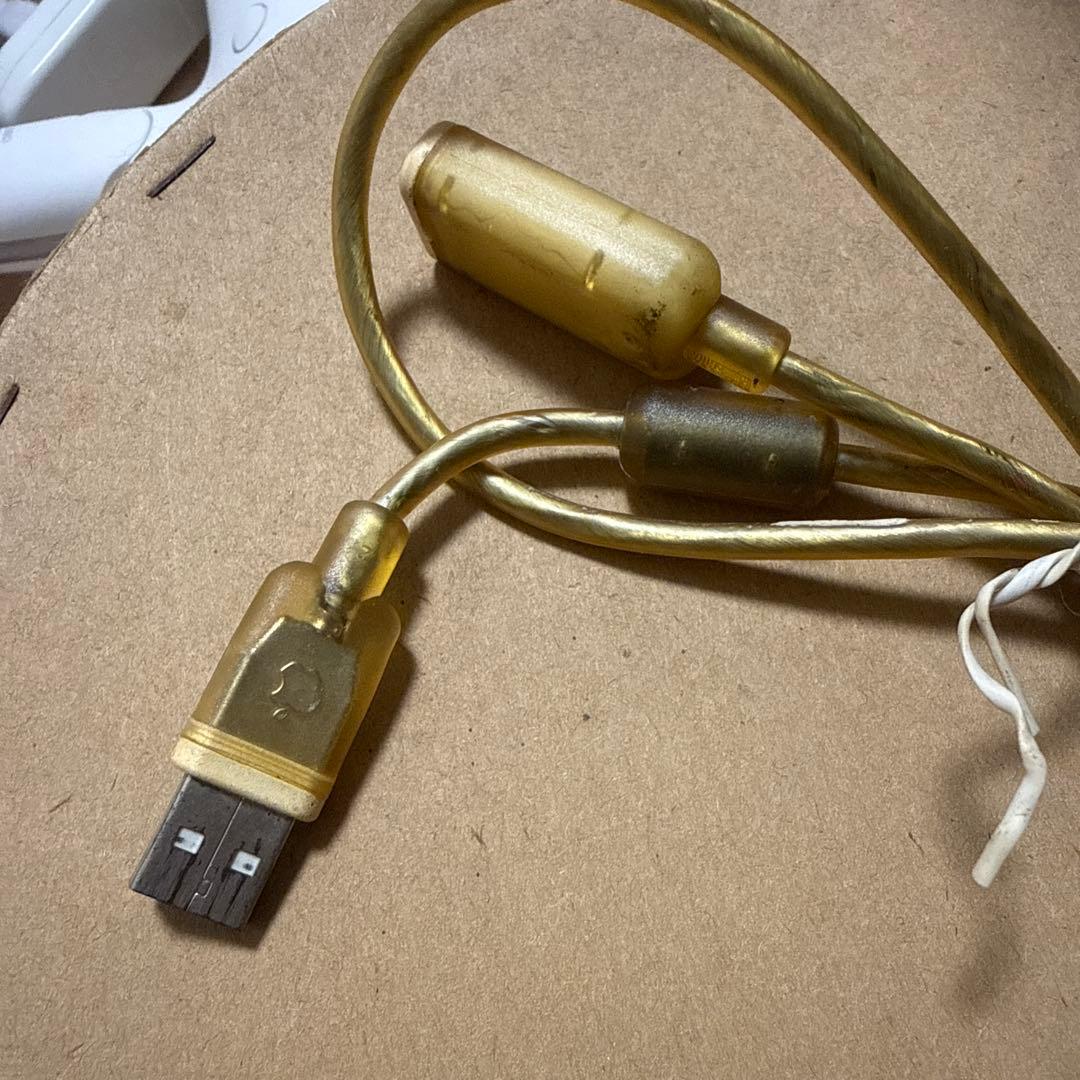 Apple純正 USB Keyboard ジャンク品 1998年製 ケーブル