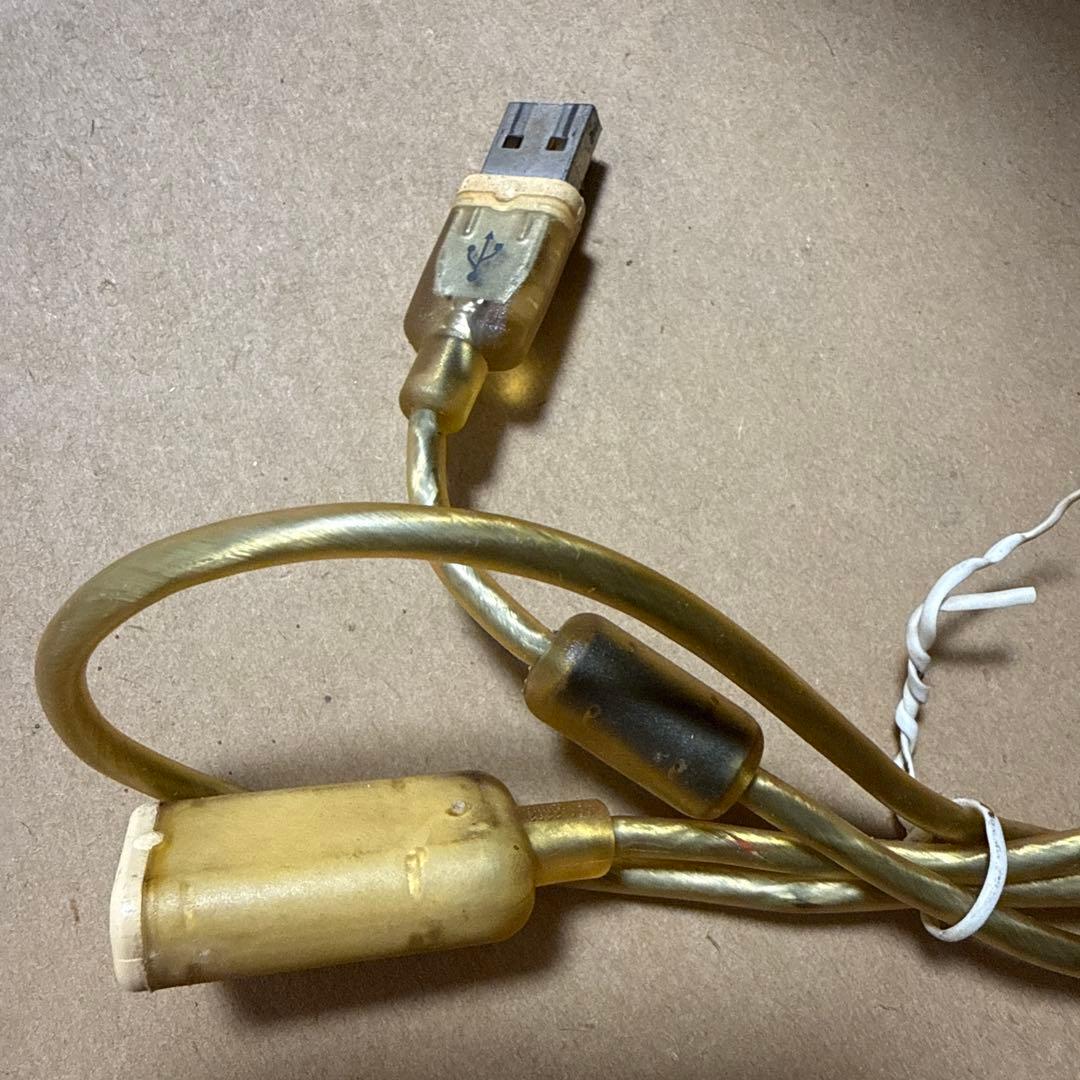 Apple純正 USB Keyboard ジャンク品 1998年製 ケーブル