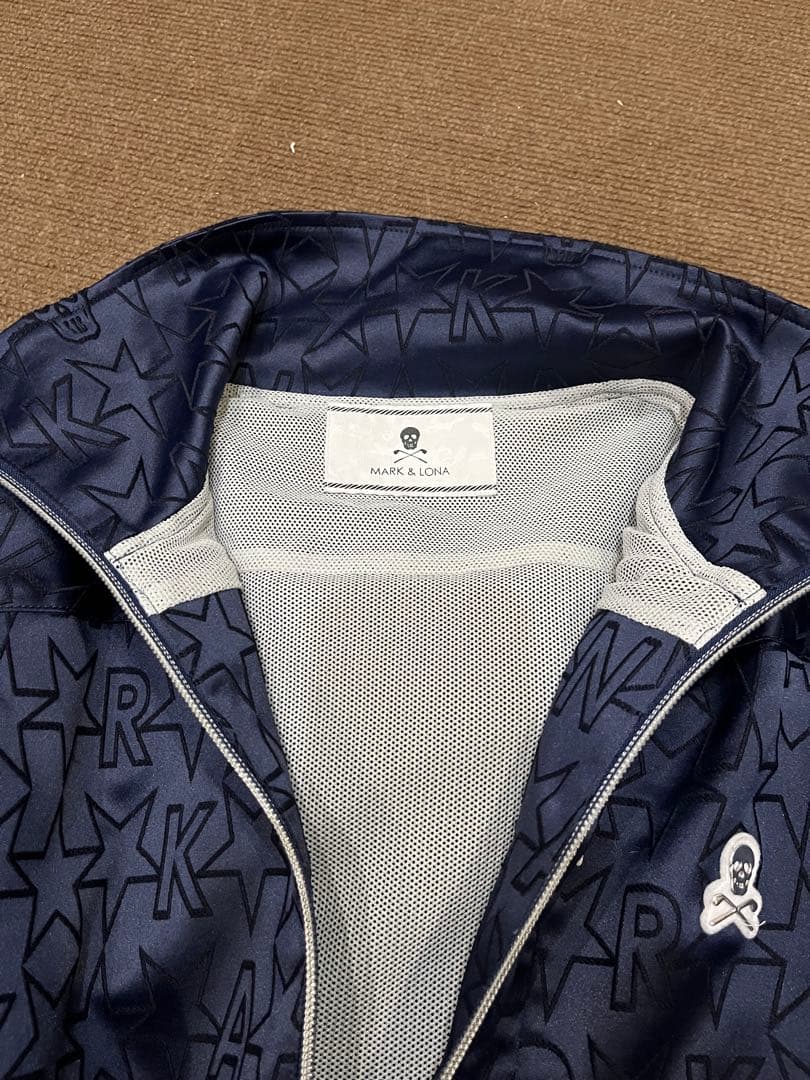 MARK & LONA ネイビー 星柄ジャケット