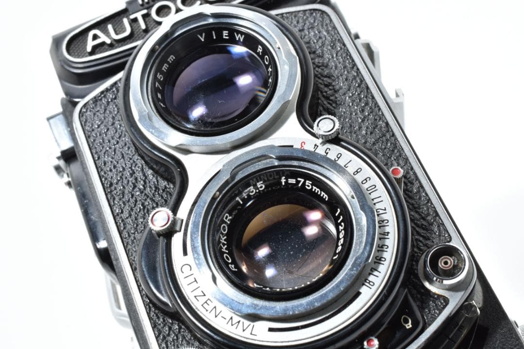 ★極上品・希少★ミノルタ AUTOCORD 75mm f3.5 #1616
