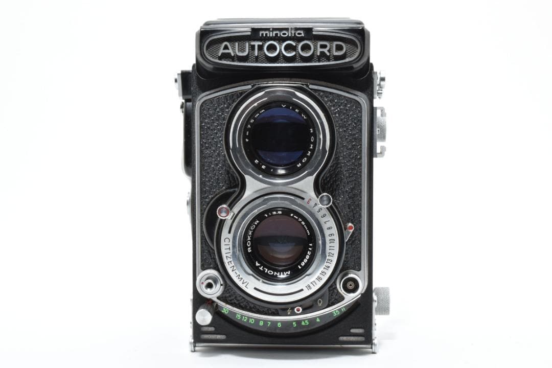 ★極上品・希少★ミノルタ AUTOCORD 75mm f3.5 #1616