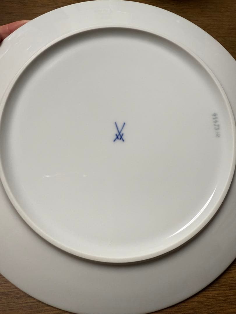 Meissen 女性イラストの陶磁器皿　22cm