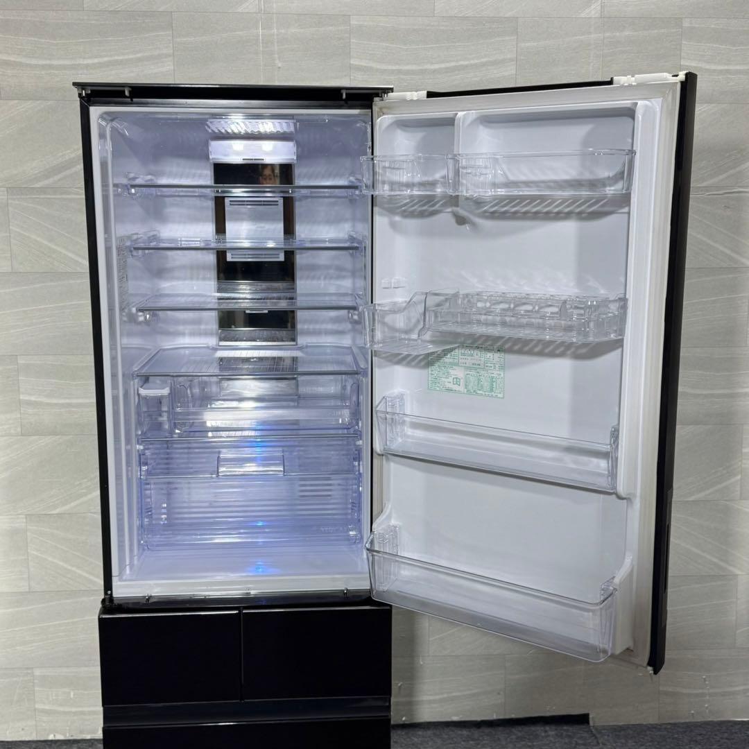 SHARP 冷蔵庫 大型 SJ-GT42 415L 両開き 清掃済み d5039