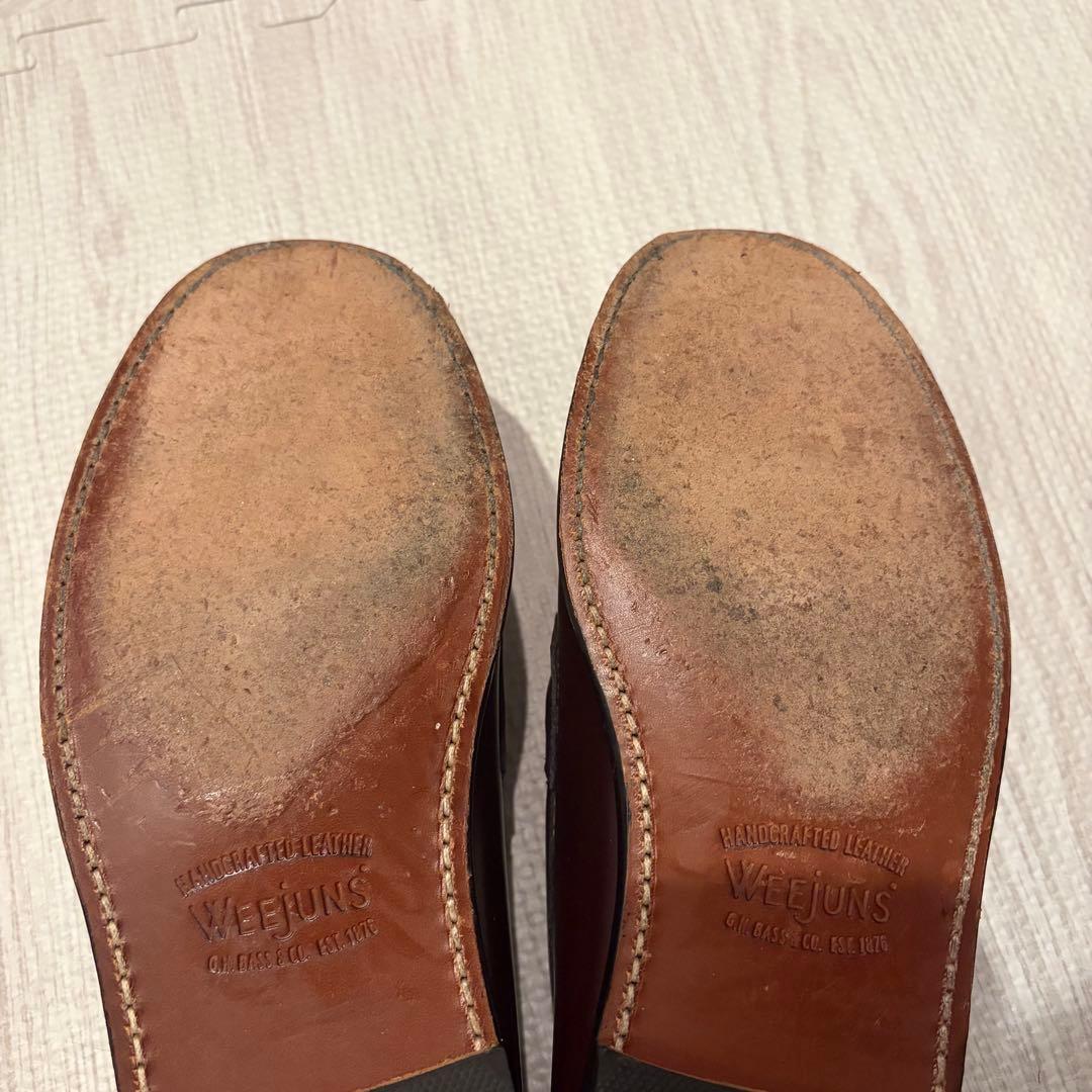 G.HBASS &CO.WEejuns ローファー ダークブラウン 27cm