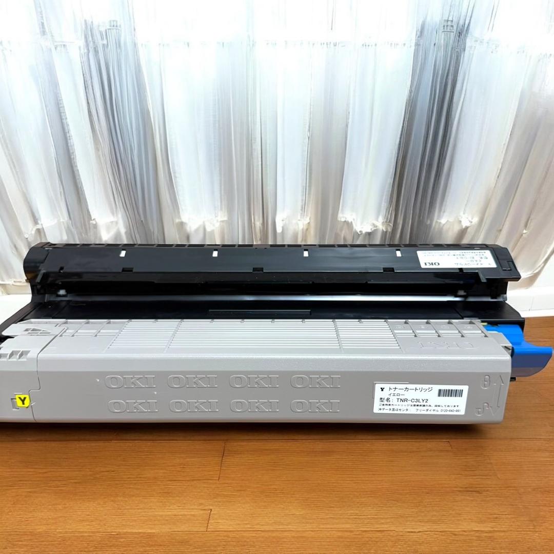 ☆美品 OKI 純正トナー イメージドラム セット TNR-C3LY2 イエロー