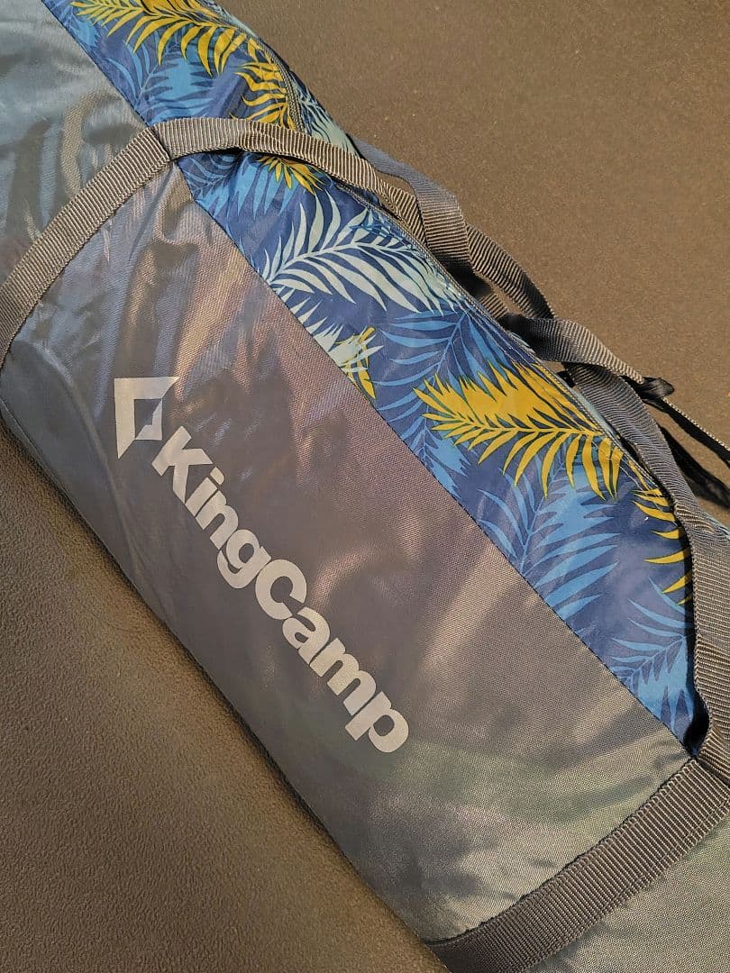 KingCamp キャンプテント　サンシェードテント ワンタッチ式　ブルー
