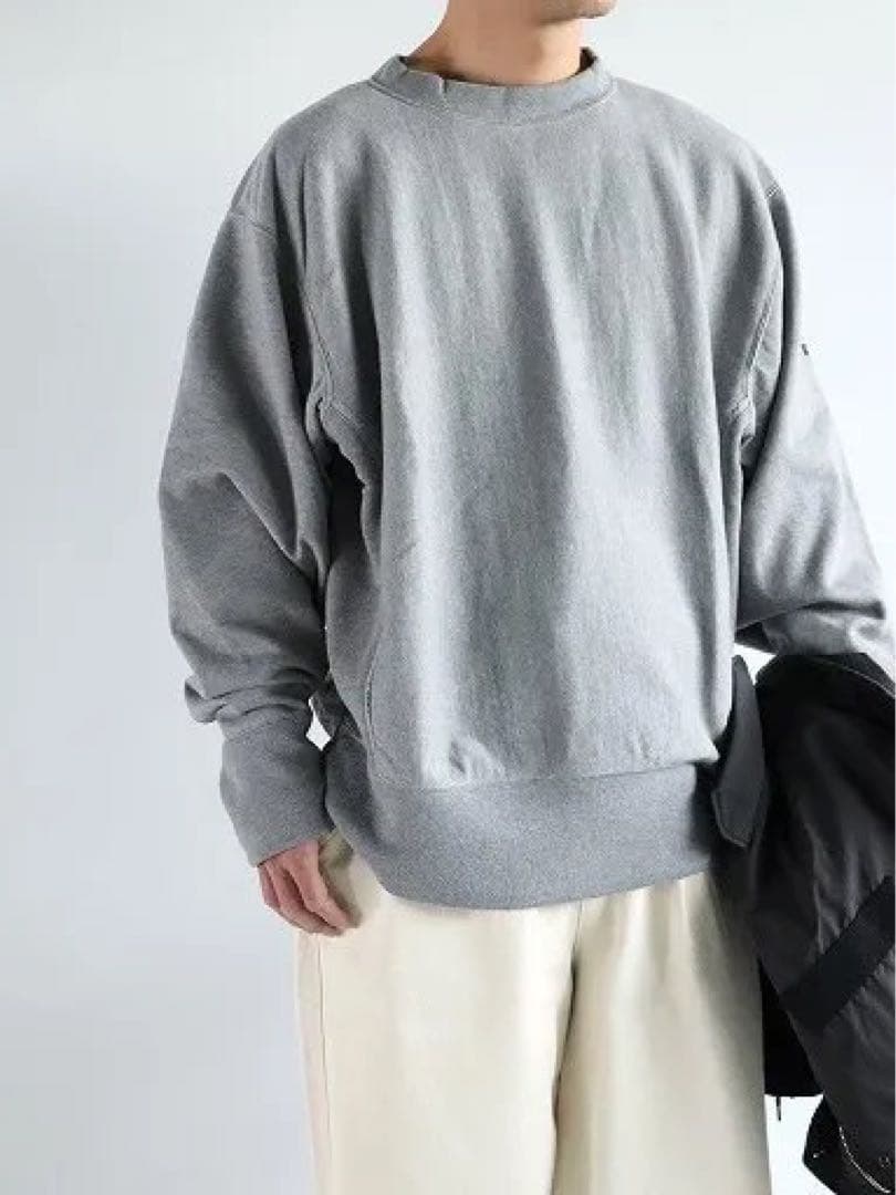 OUTIL（ウティ） MAILLE APT Heather Gray スウェット