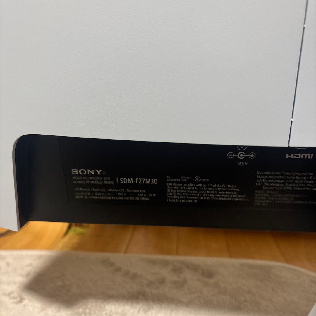 SONY INZONE M3 27型ゲーミングモニター SDM-F27M30