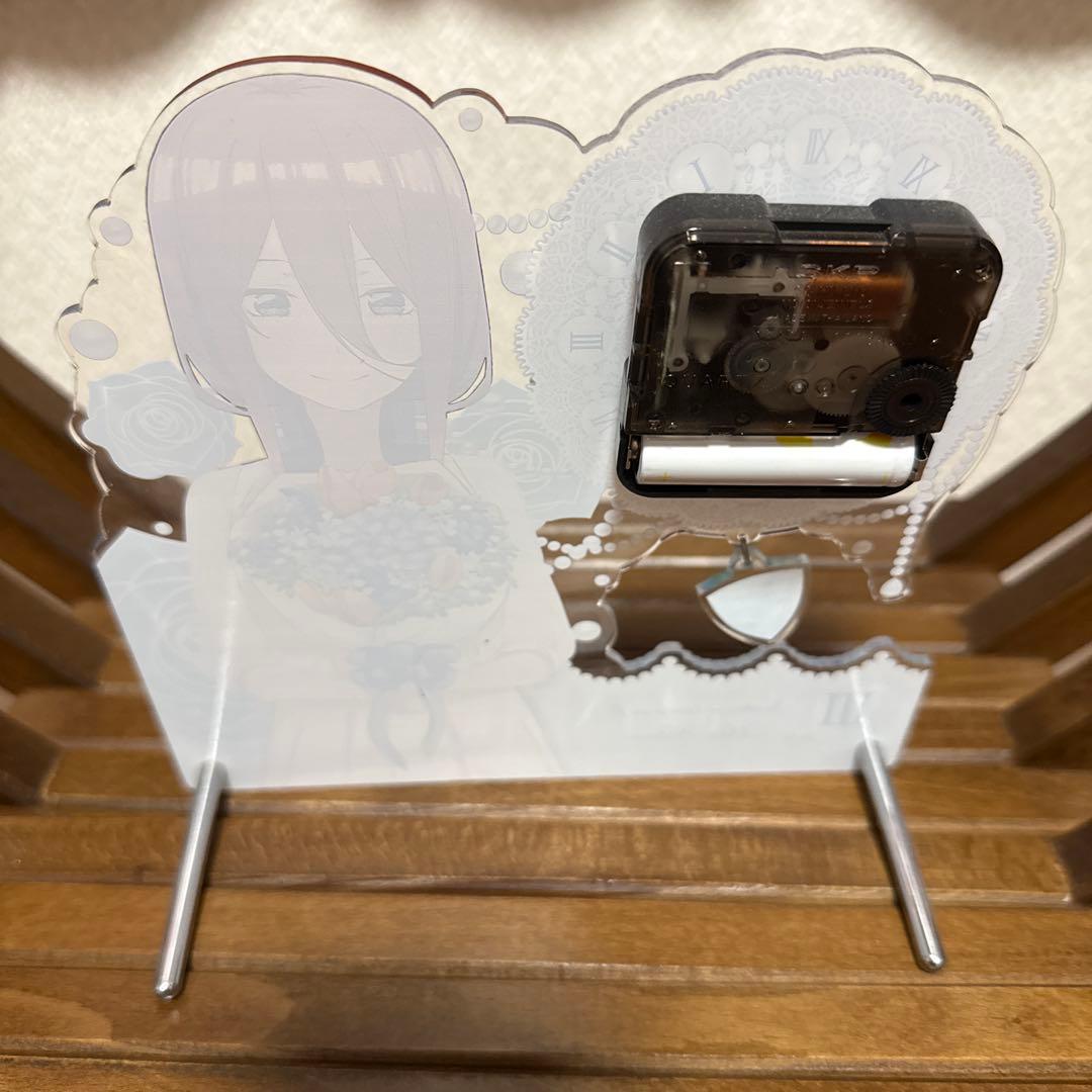 ♥️五等分の花嫁 三玖時計