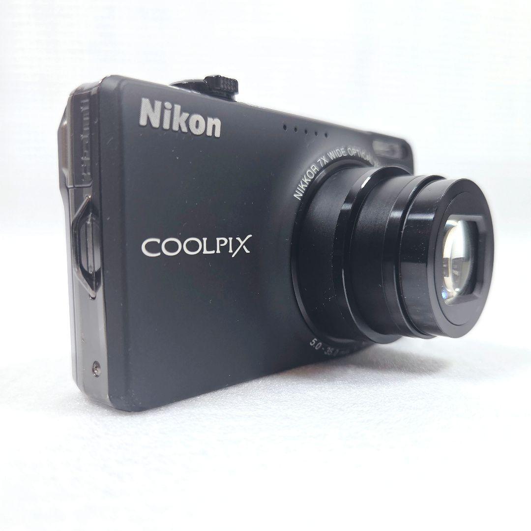 【美品】Nikon COOLPIX S6000 ブラック デジタルカメラ