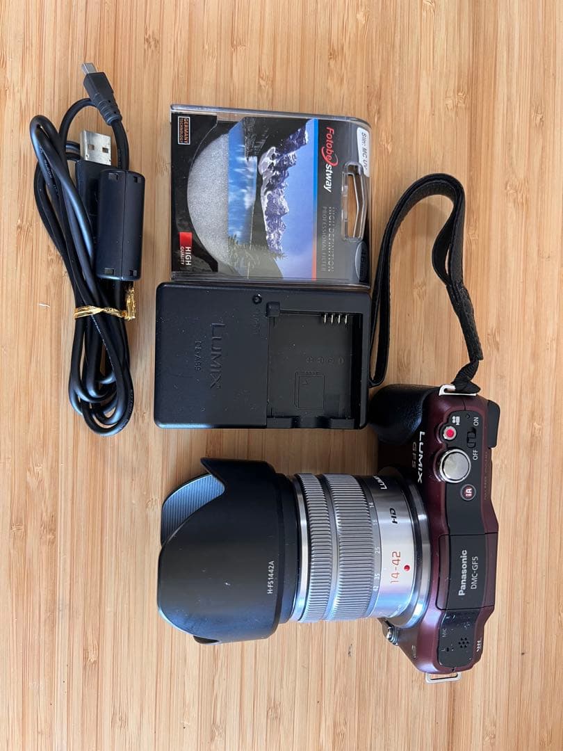 LUMIX GF5 パープル ミラーレス一眼