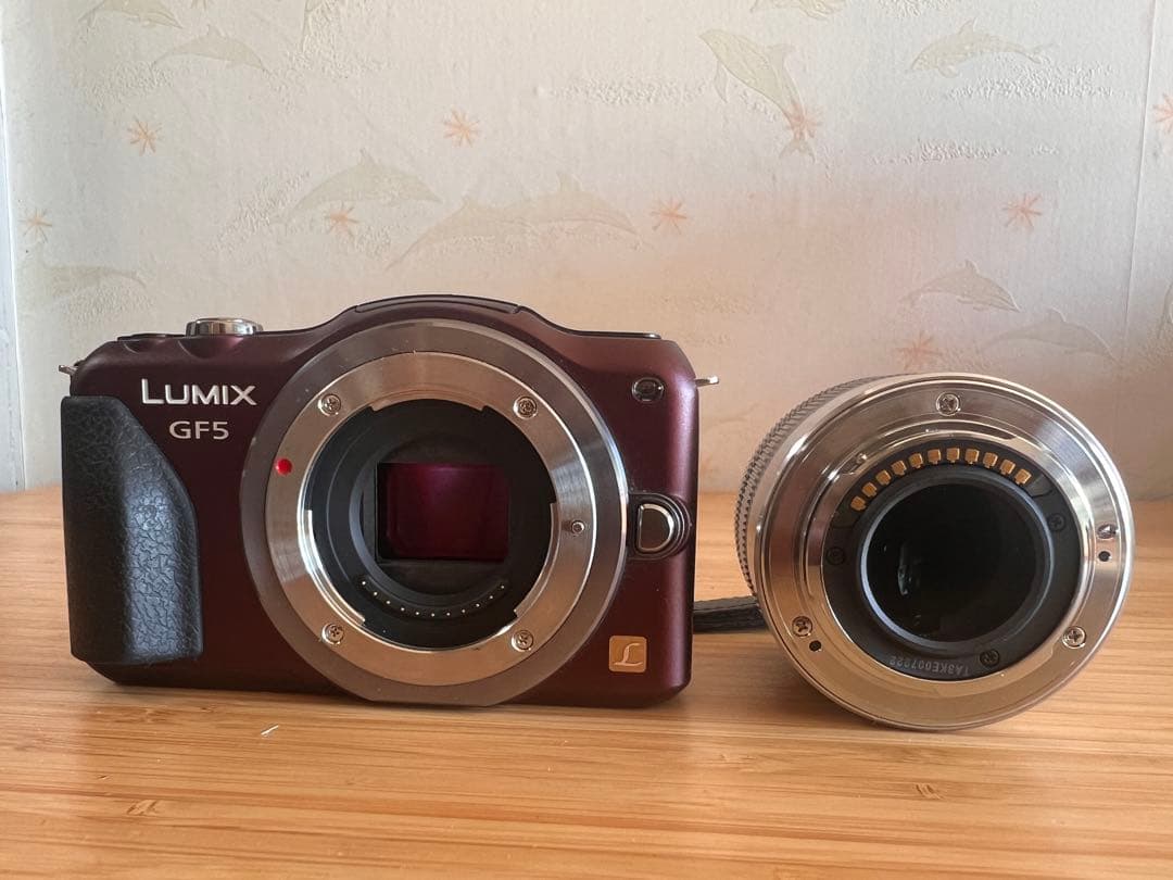 LUMIX GF5 パープル ミラーレス一眼