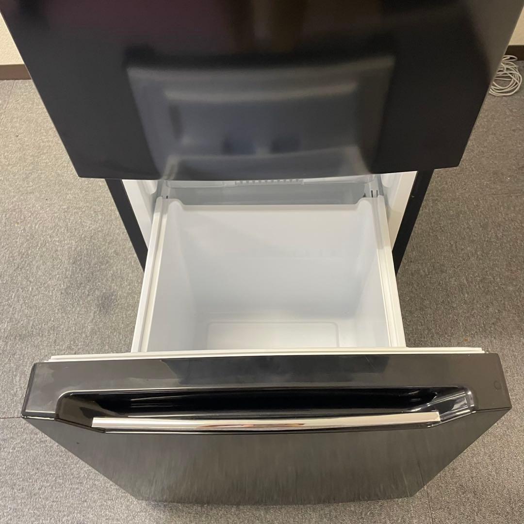 【美品】Hisense ブラック冷蔵庫 150L HR-D15CB 2020年製