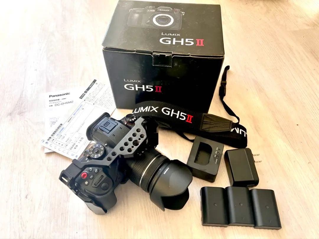 LUMIX GH5M2+ 14-42標準レンズ ケージ付き＋オマケ