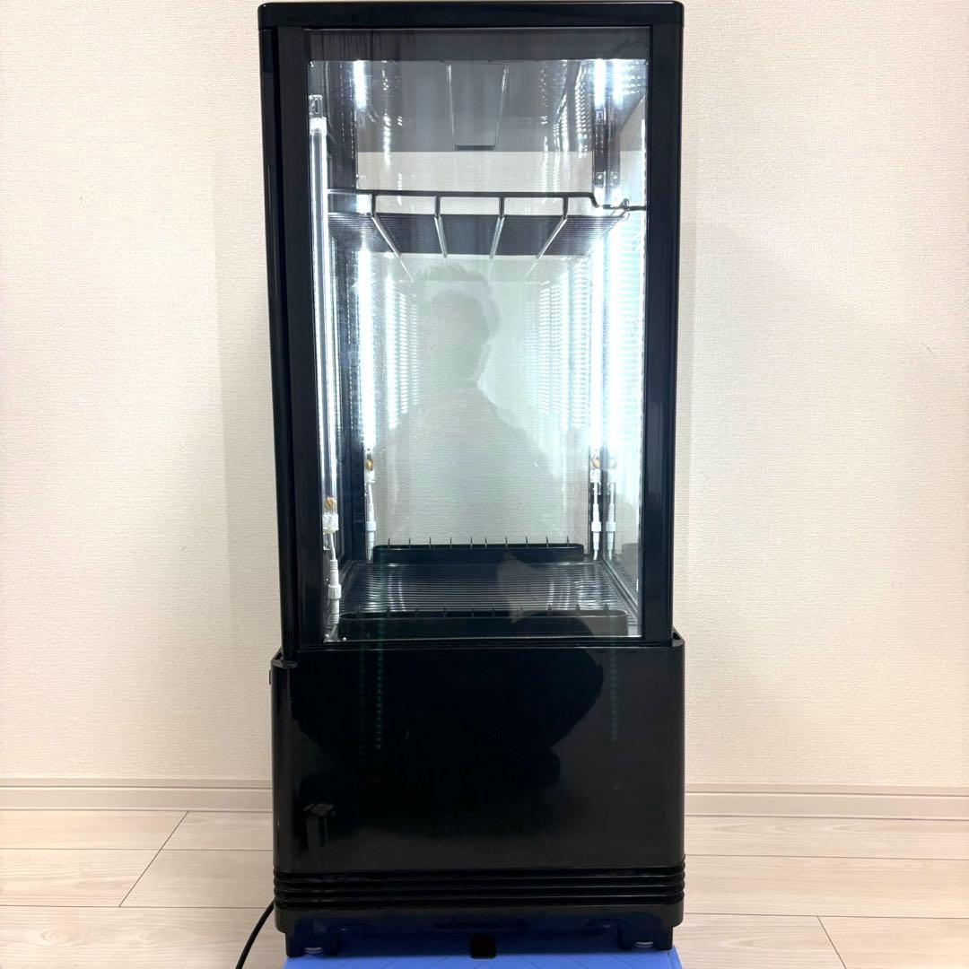 レマコム R4G-74SLB 4面ガラス 冷蔵 ショーケース