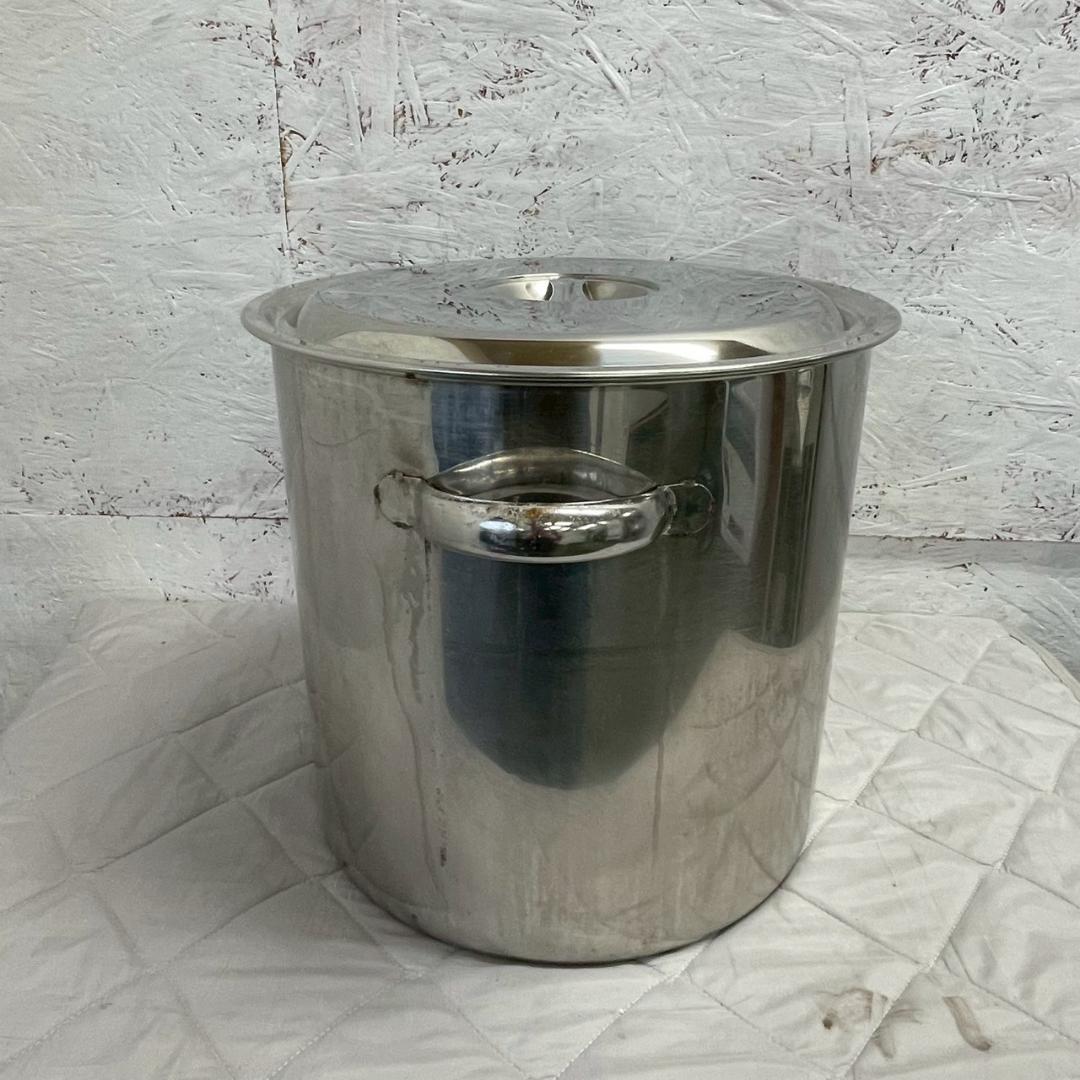 【EBM】 ステンレス製 寸胴鍋 両手鍋 ステンレス鍋 厨房 A0482