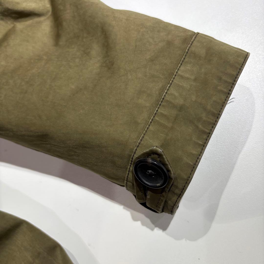 Ten c Parkaモッズコート インナーダウン、ウールフード付き　サイズ48