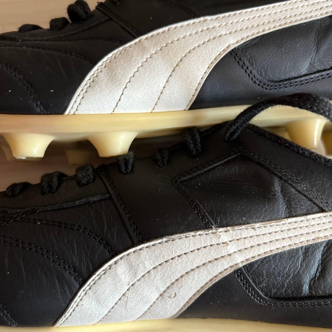 プーマ パラメヒコ ブラックホワイト スパイク 27.5cm