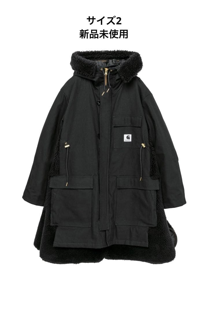新品未使用　sacai Carhartt WIP モッズコート　サイズ2