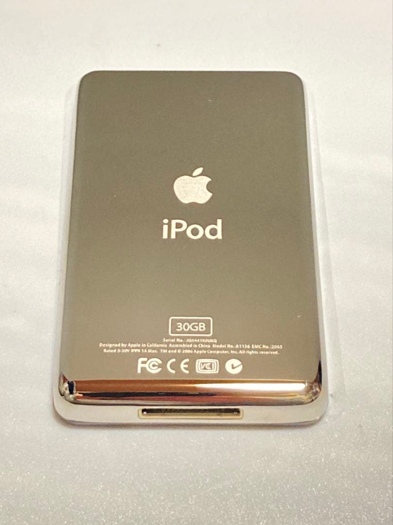 綺麗なiPod classic 第5世代 30GBから256GBにスケルトン