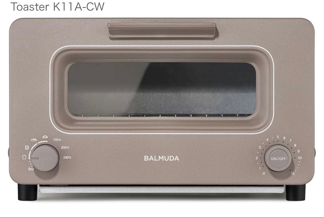 電子レンジ・オーブン BALMUDA The Toaster K11A-CW