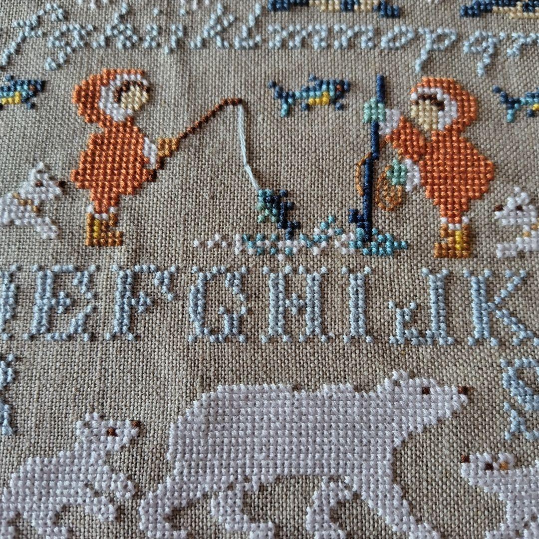 専用　クロスステッチ完成品✤ヴェロニク・サモイロフ✤
