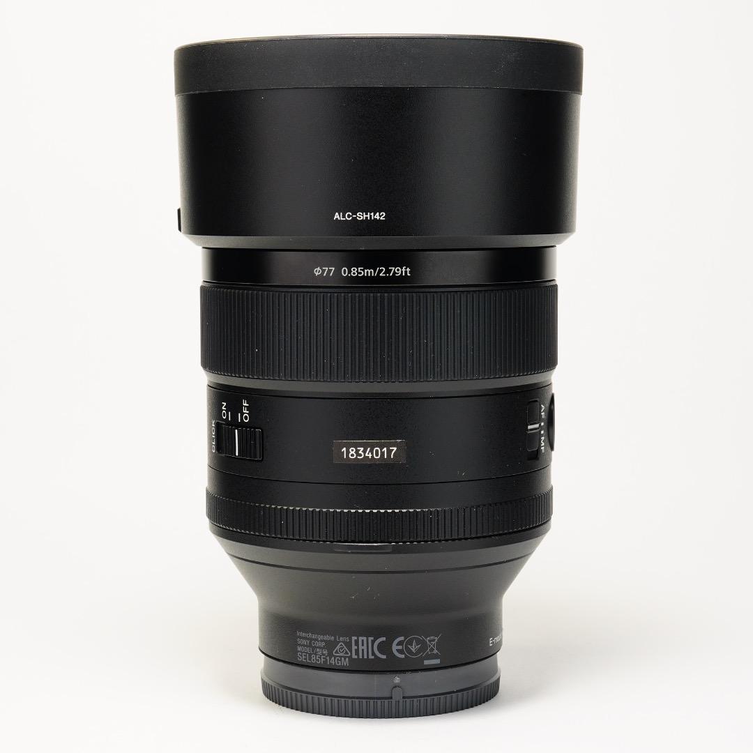【美品】Sony Gマスター SEL85F14GM 85mm F1.4 ボケ王