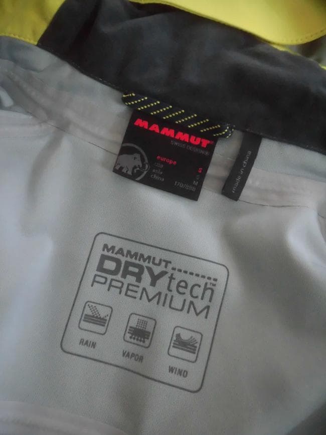 美品 MAMMUT マムート ストーニージャケット M ハードシェル スキー