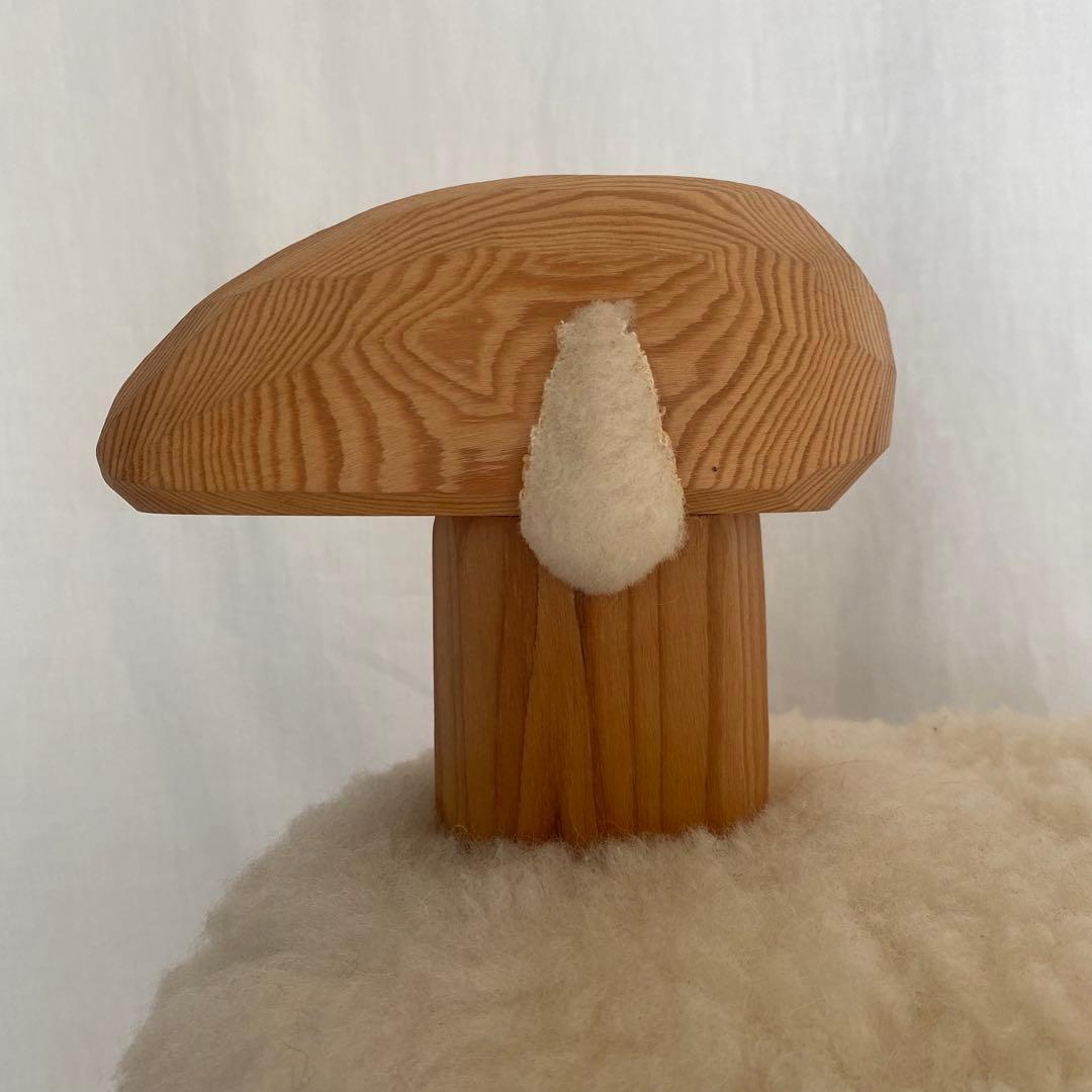 羊のスツール 子羊 オブジェ 置物