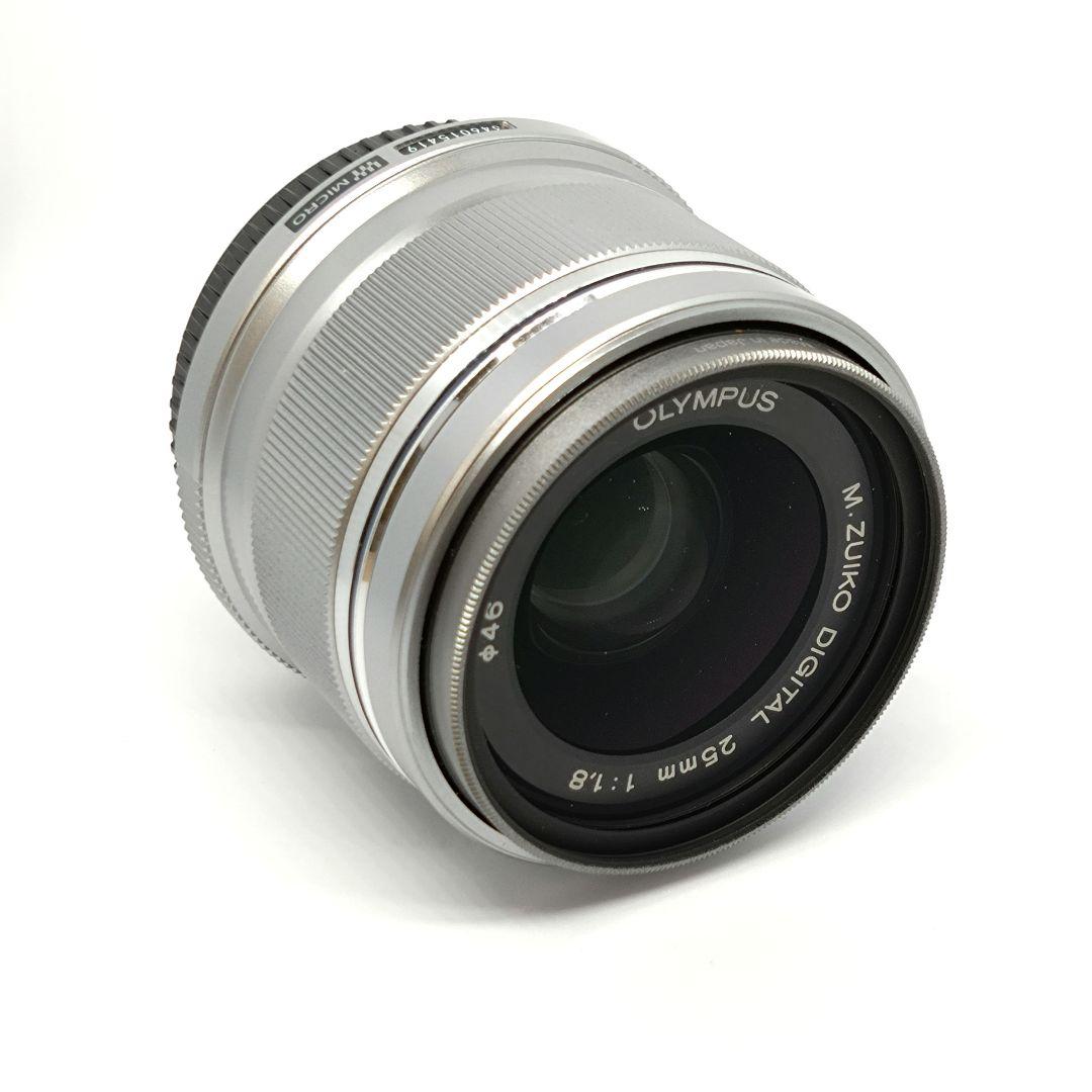 オリンパス M.ZUIKO DIGITAL 25mm f1.8 フィルター付
