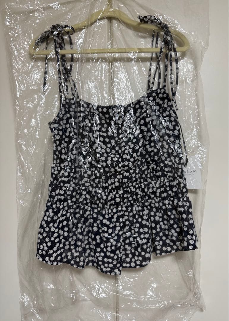 Herlipto Cherry Pattern Strap Top♡