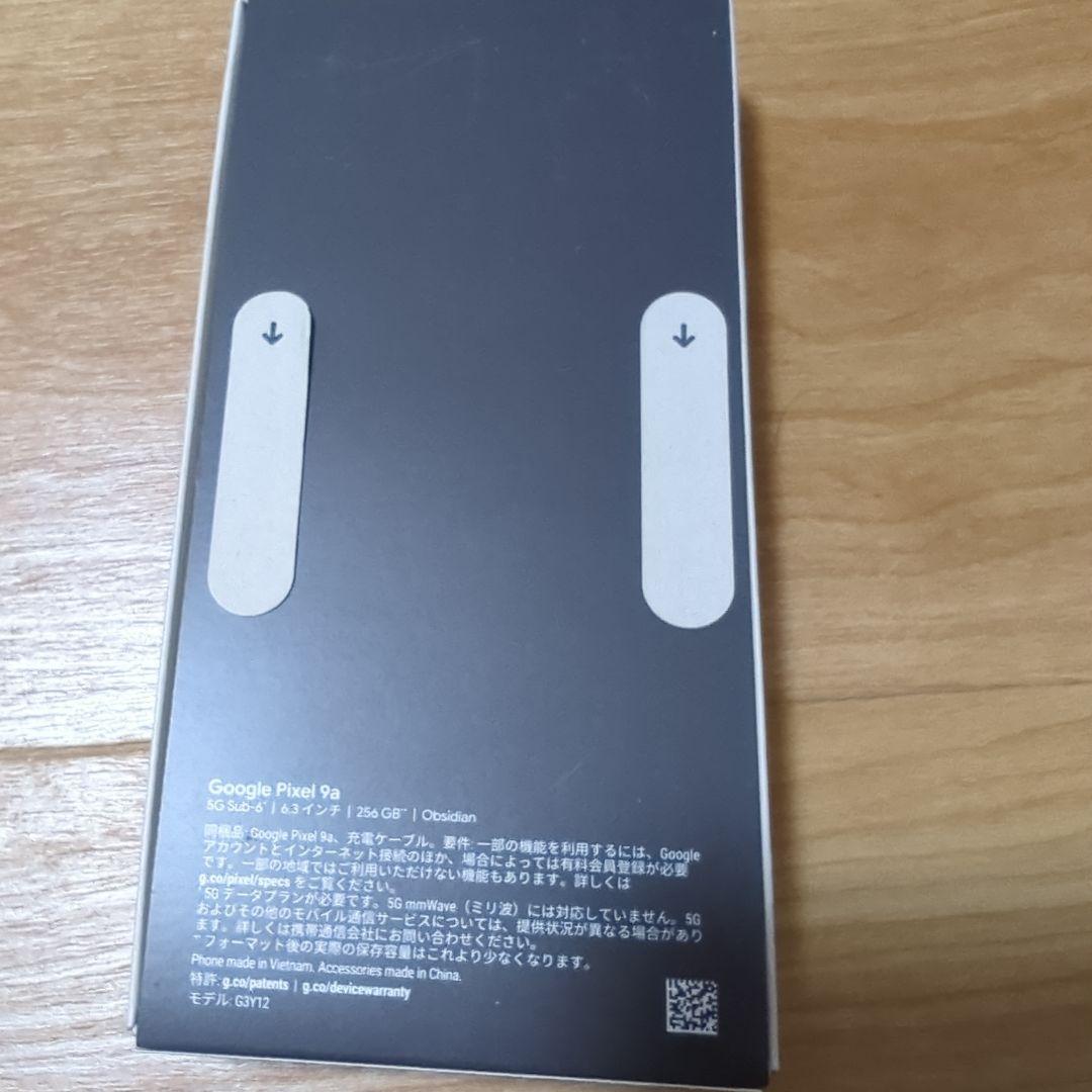 スマートフォン本体 Google Pixel 9a Obsidian 256 GB