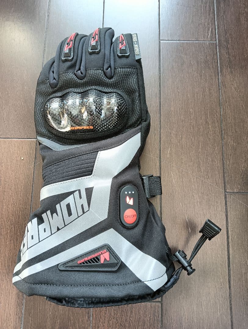 HOMPRES 電熱グローブ バッテリー付き