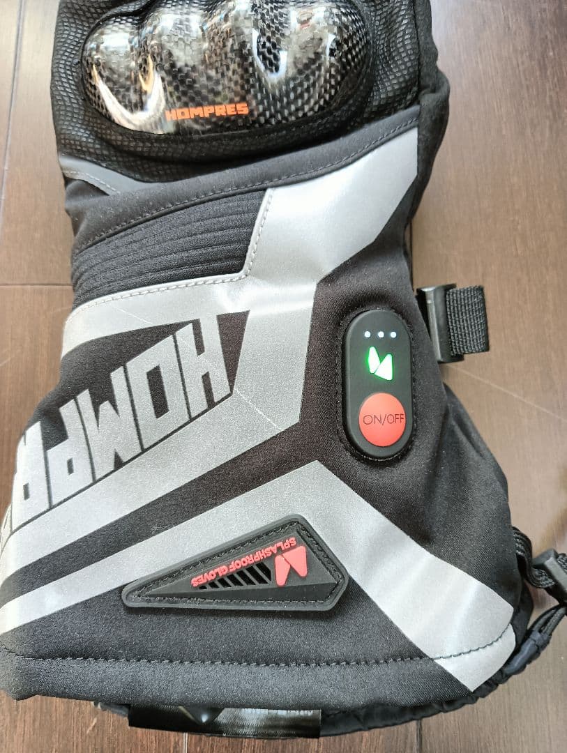 HOMPRES 電熱グローブ バッテリー付き