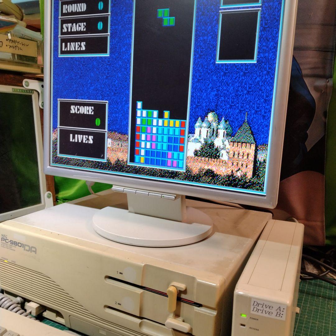 ◆NEC PC-9801DA2 動作品 5” 2ドライブとも読み書きOKです