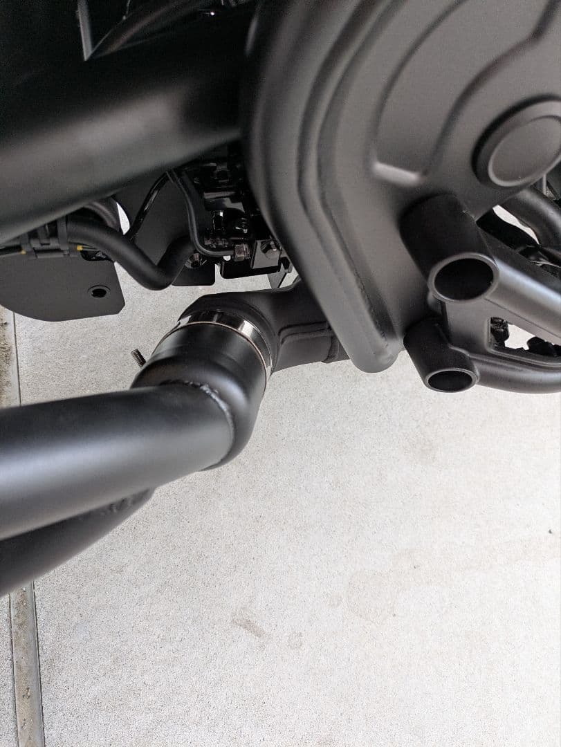 レブル250 2023年以降　２本出しマフラー Gem x Javi