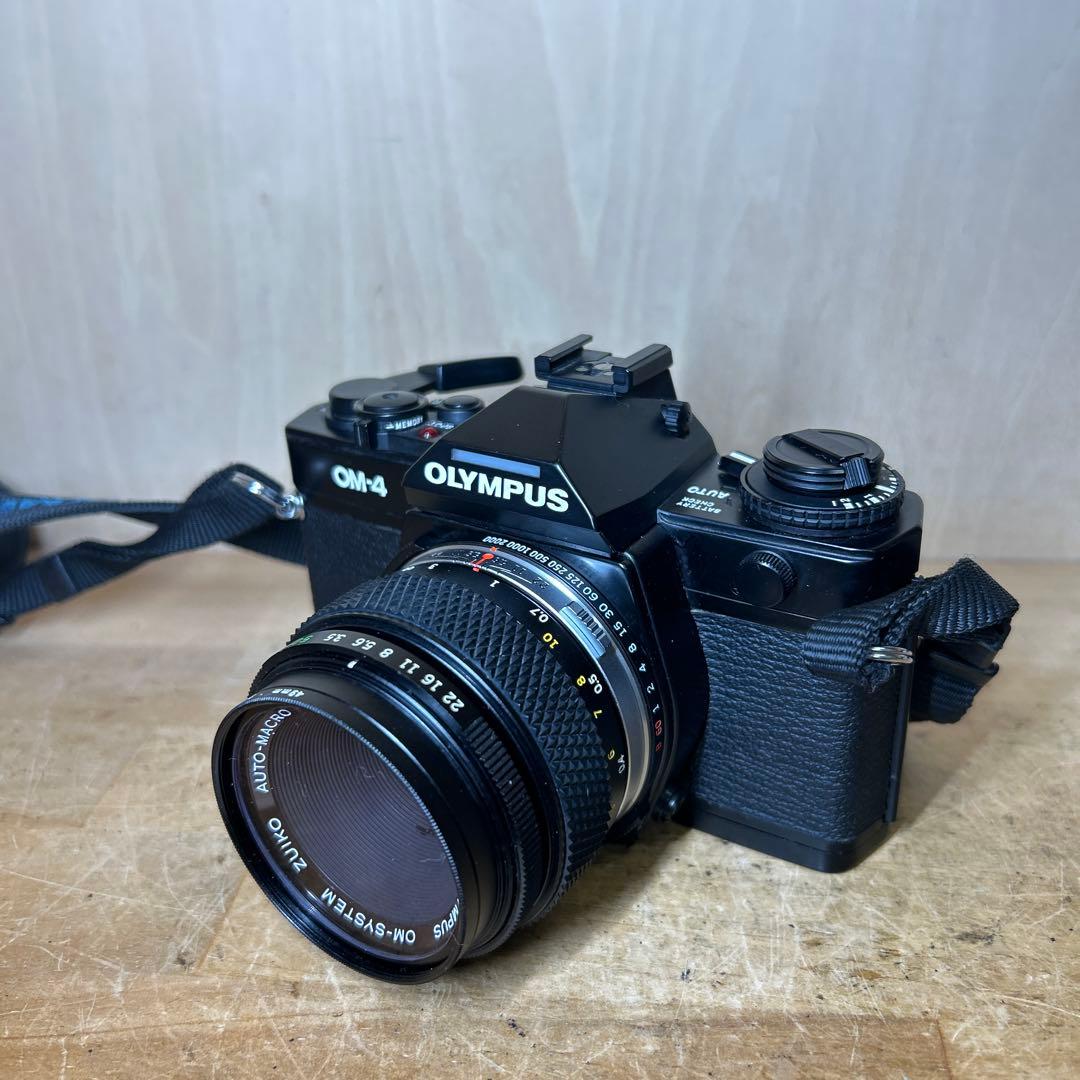 フィルムカメラ JunyaOlympus OM-4+ Auto- 50 f3.5