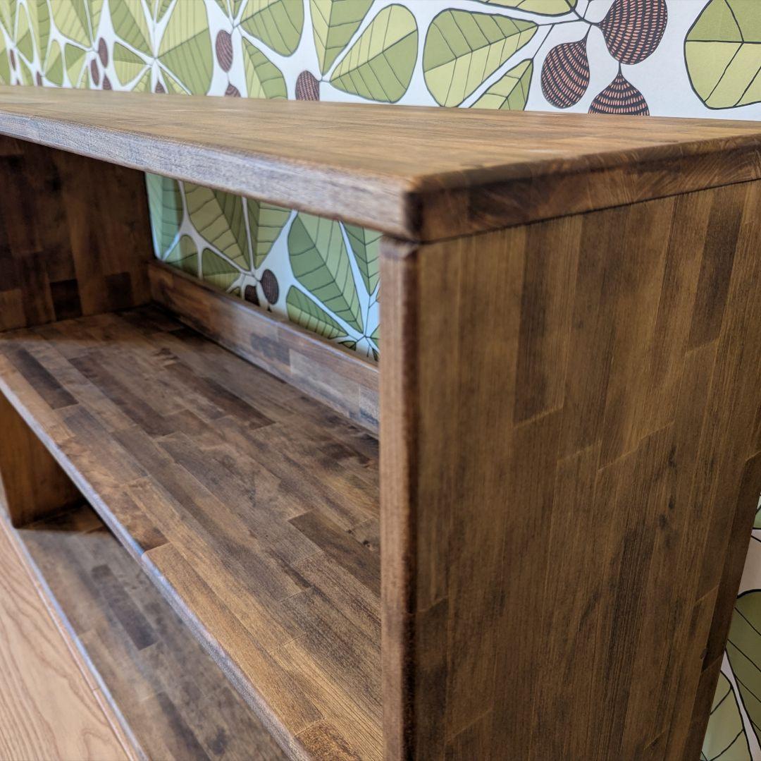 木製　本棚　木製棚　✨　絵本棚　モンテッソーリ　オイル仕上げ