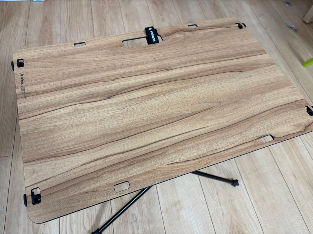 ヘリノック　テーブルワン　ソリッドトップテーブル　収納袋付