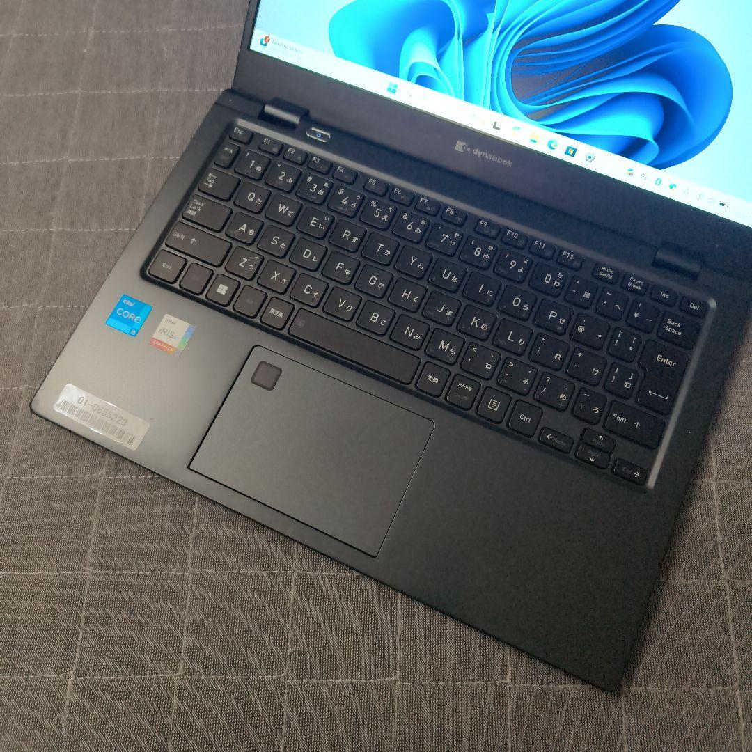 良好 Dynabook 超軽量 驚速 12世代i5 16GB 512GB 20