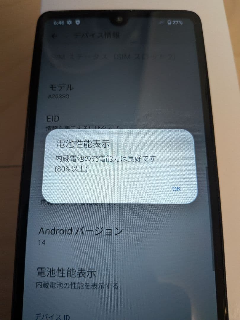 Xperia Ace III 本体