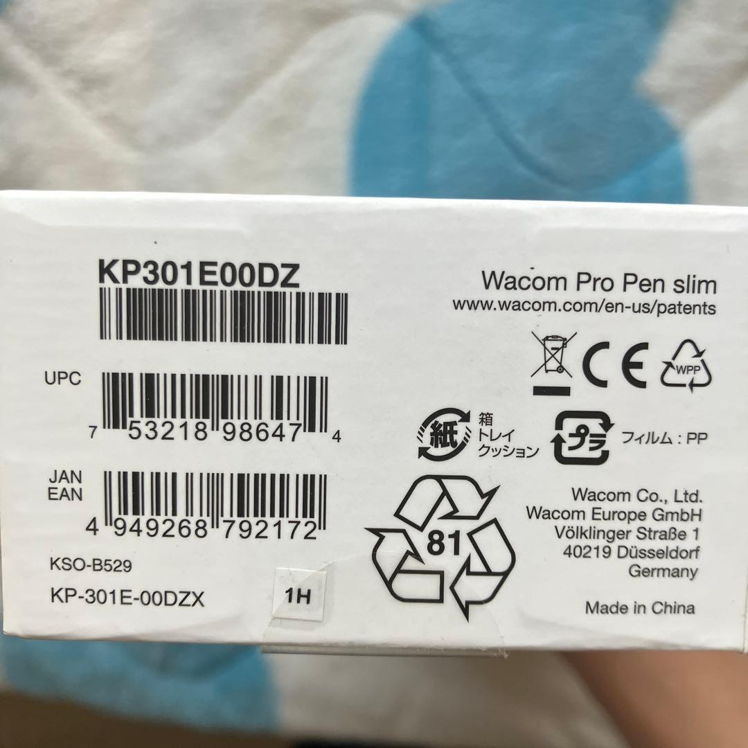 新品未開封　wacom pro pen slim