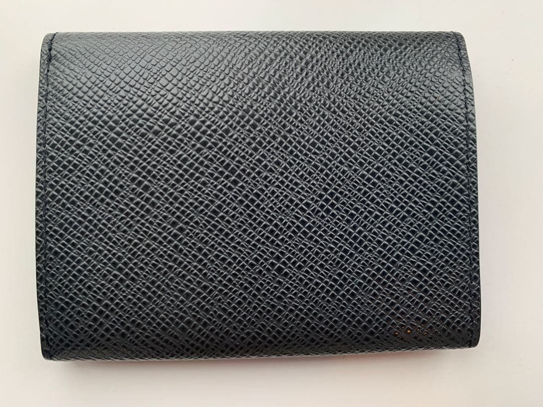 Louis Vuitton グレーレザー 名刺入れ　美品