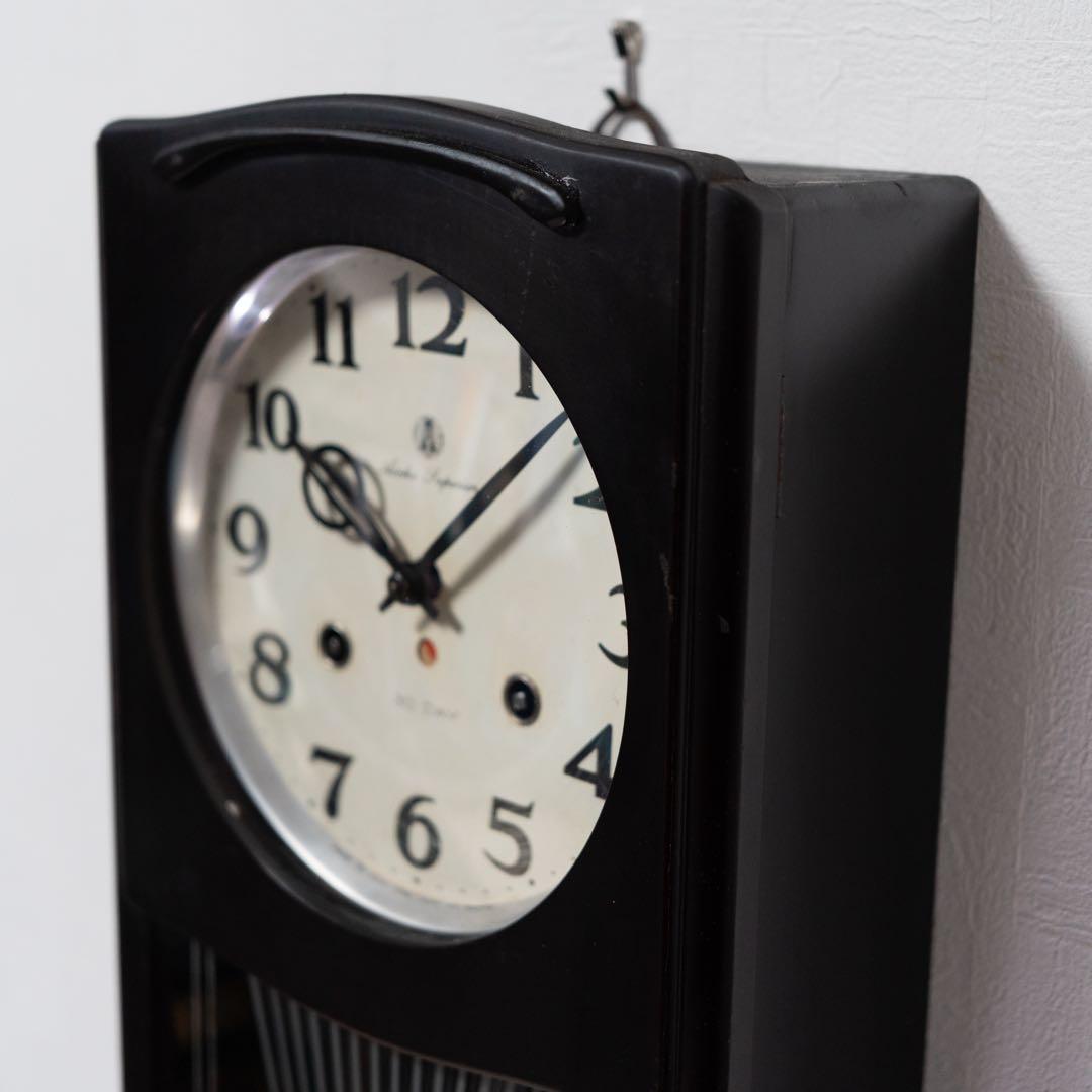 愛知時計　振り子時計　昭和レトロ　オーバーホール済　動作品