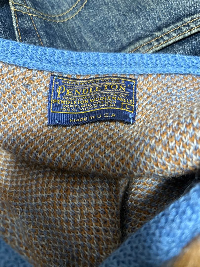 ち*ぼ様 超レア　50s ペンドルトン　モヘアニット　セーター　ヴィンテージ