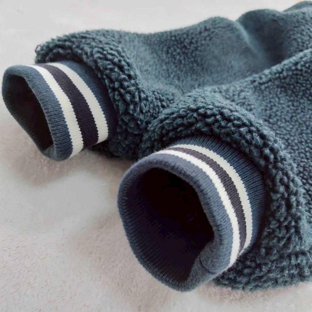 美品 schott ショット スタジャン ジャケット ボア グリーン系カラー