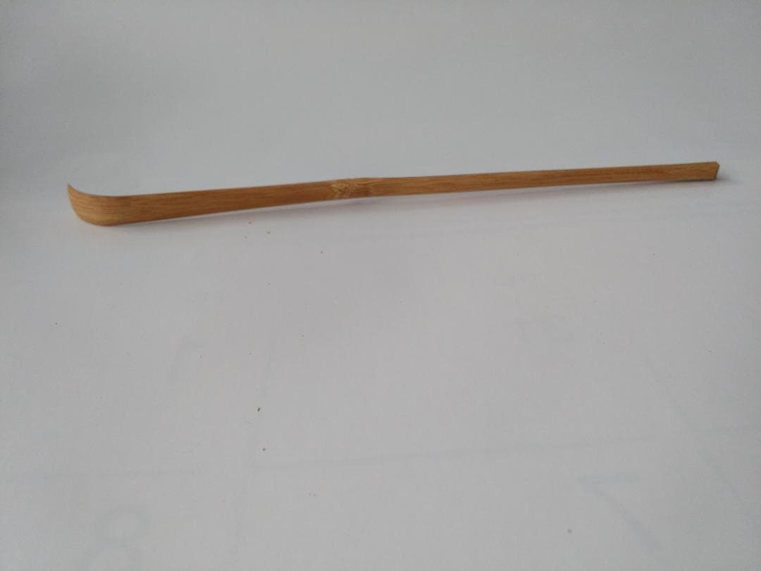 茶杓 紫野 大徳寺 細合喝堂 作 銘『 無心 』 共箱 茶道具 新品 未使用