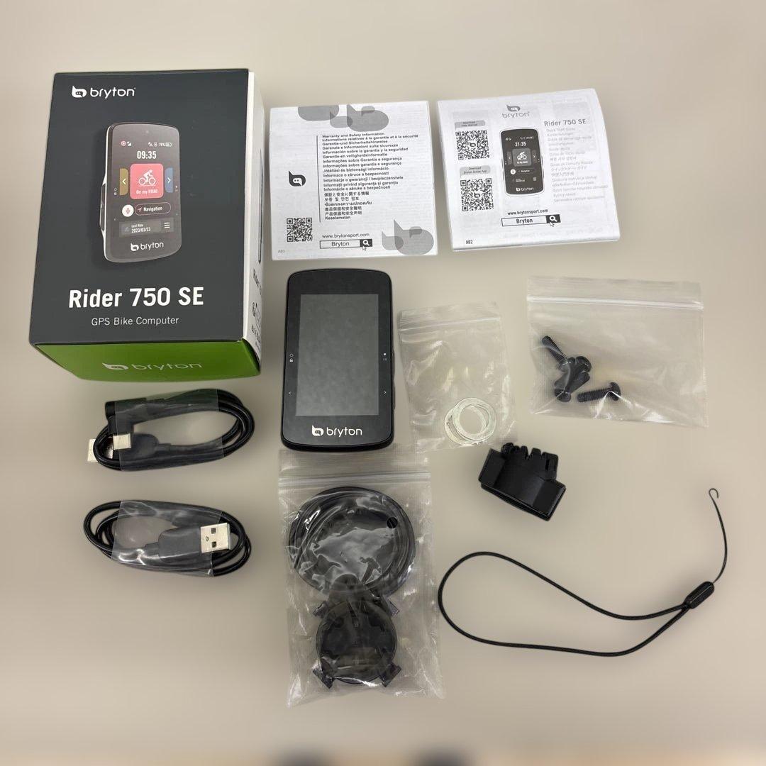 bryton Rider 750 SE GPSサイクルコンピューター本体