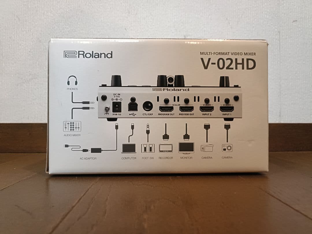 Roland V-02HD マルチフォーマットビデオミキサー